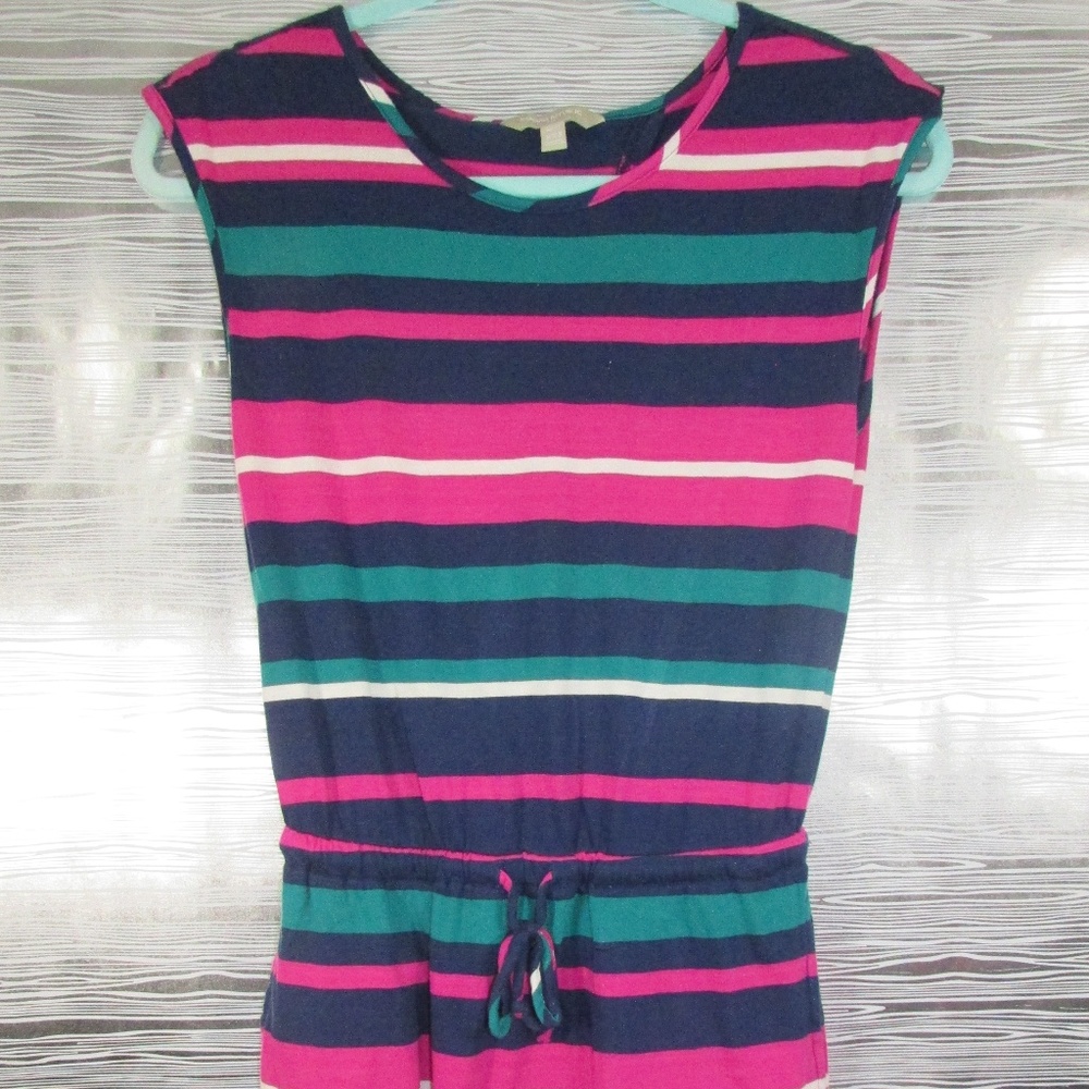 Banana Republic Colorful Stripe Dress w/ Pockets